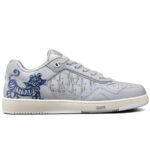 Giày Dior B27 Low Kenny Scharf Blue Tiger Print Like Auth