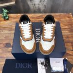 Giày Dior B27 Low Coffee Cream Black Dior Oblique Jacquard Like Auth