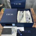 Giày Dior B27 Low Kenny Scharf Blue Tiger Print Like Auth