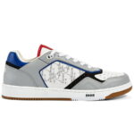 Giày Dior B27 Low 'Oblique Galaxy Grey Blue Red' Like Auth