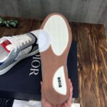 Giày Dior B27 Low ‘Oblique Galaxy Grey Blue Red’ Like Auth