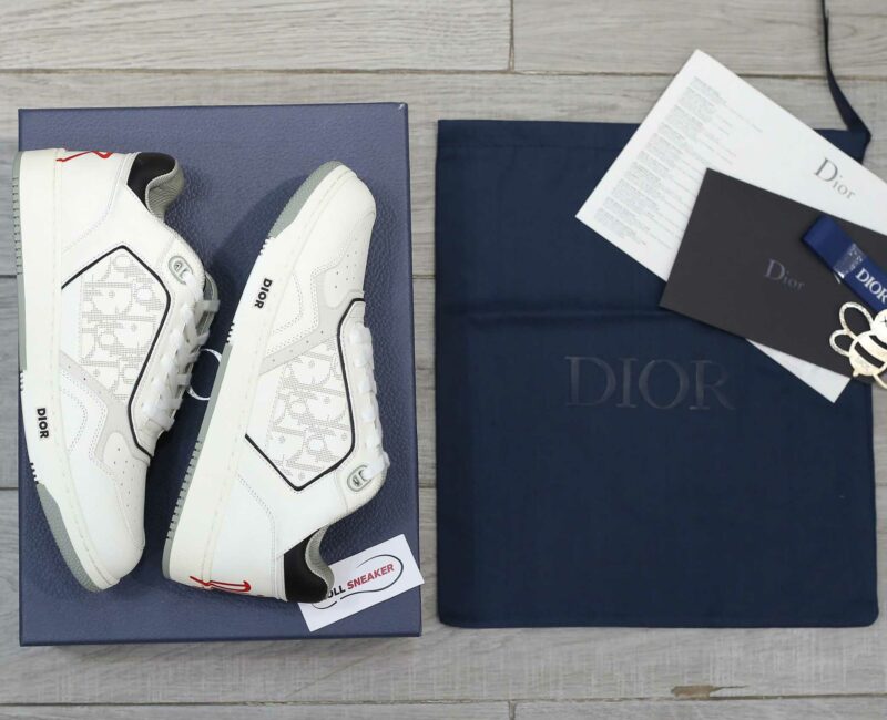 Giày Dior B27 x Shawn Stussy Signature White Like Auth