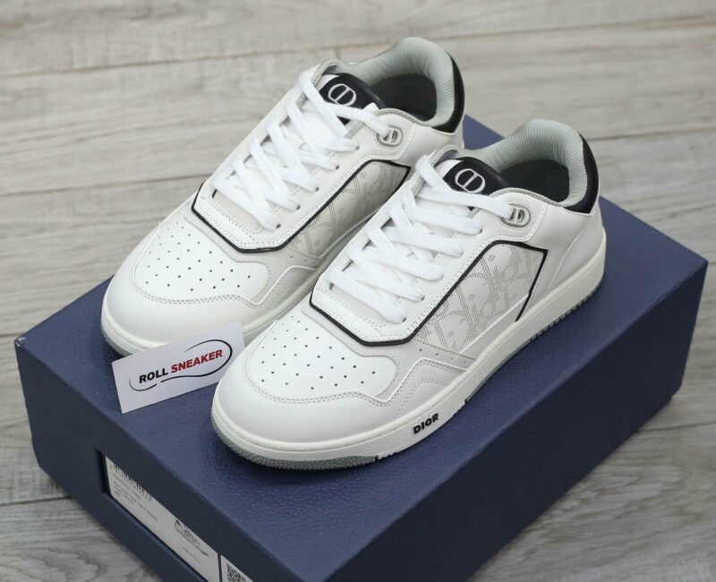 Giày Dior B27 x Shawn Stussy Signature White Like Auth