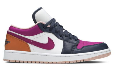 Giày Nike Air Jordan 1 Low ‘Mismatched Purple Magenta’ Like Auth