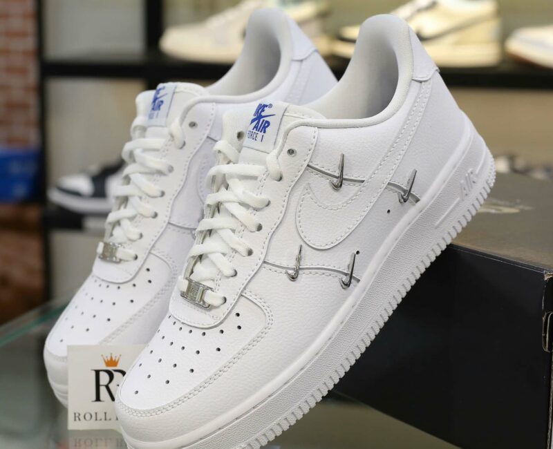 Giày Nike Air Force 1 '07 LX Sisterhood White Metallic Silver Best Quality