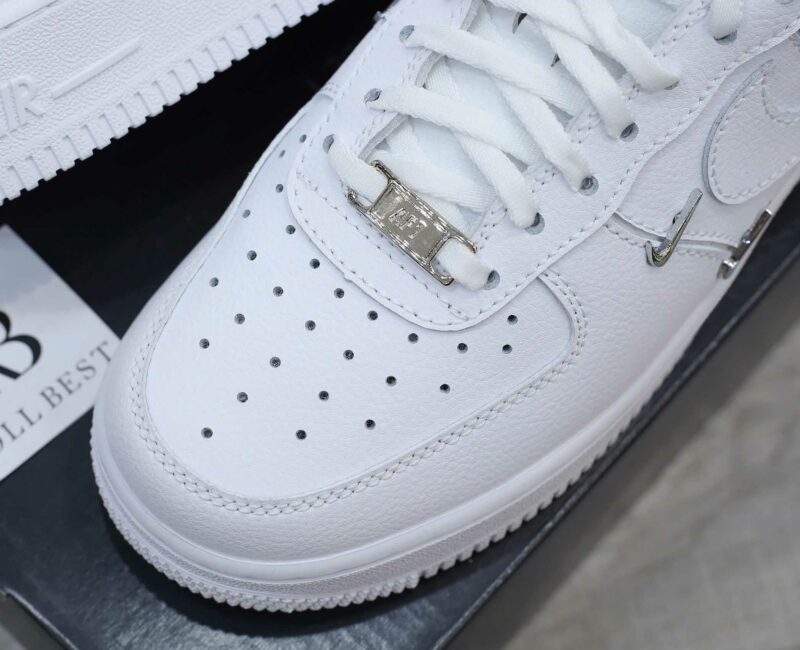 Giày Nike Air Force 1 '07 LX Sisterhood White Metallic Silver Best Quality