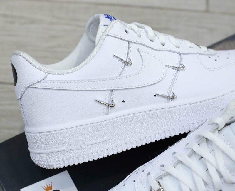 Giày Nike Air Force 1 '07 LX Sisterhood White Metallic Silver Best Quality