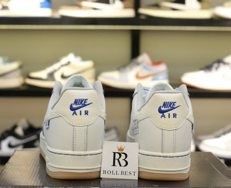 Giày Nike Air Force 1 Low White Blue Best Quality