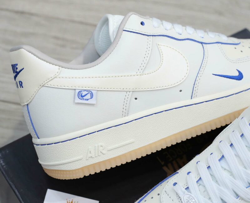 Giày Nike Air Force 1 Low White Blue Best Quality