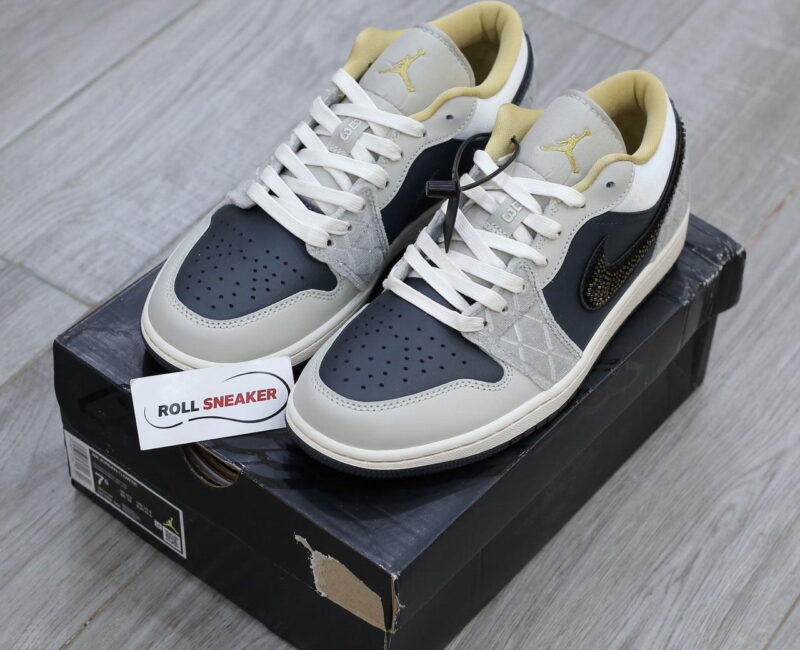 Giày Nike Air Jordan 1 Low ‘Beaded Swoosh’ Best Quality