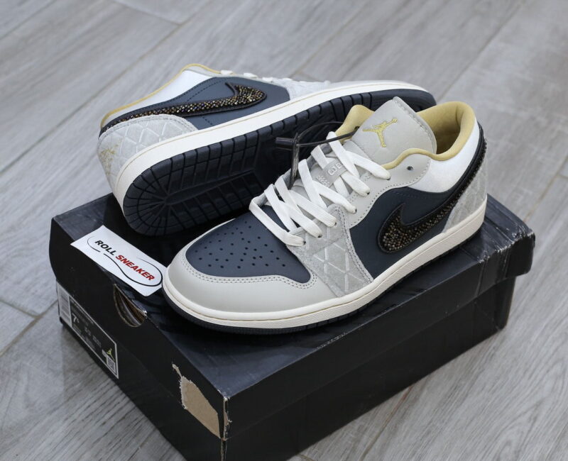 Giày Nike Air Jordan 1 Low ‘Beaded Swoosh’ Best Quality