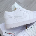 Nike Air Jordan 1 Low Triple White Like Auth