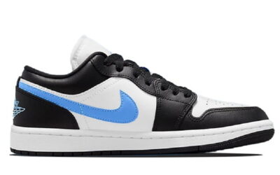 Giày Nike Wmns Air Jordan 1 Low 'Black University Blue' Like Auth