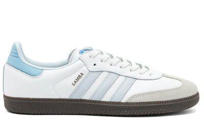 Giày Adidas Samba OG ‘White Halo Blue Gum’