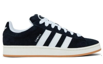 Giày Adidas Campus Black White Gum Like Auth