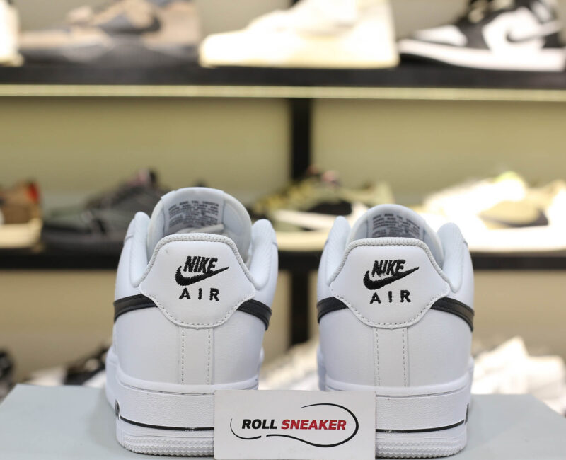 Giày Nike Air Force 1 ’07 AN20 White Black Swoosh Like Auth