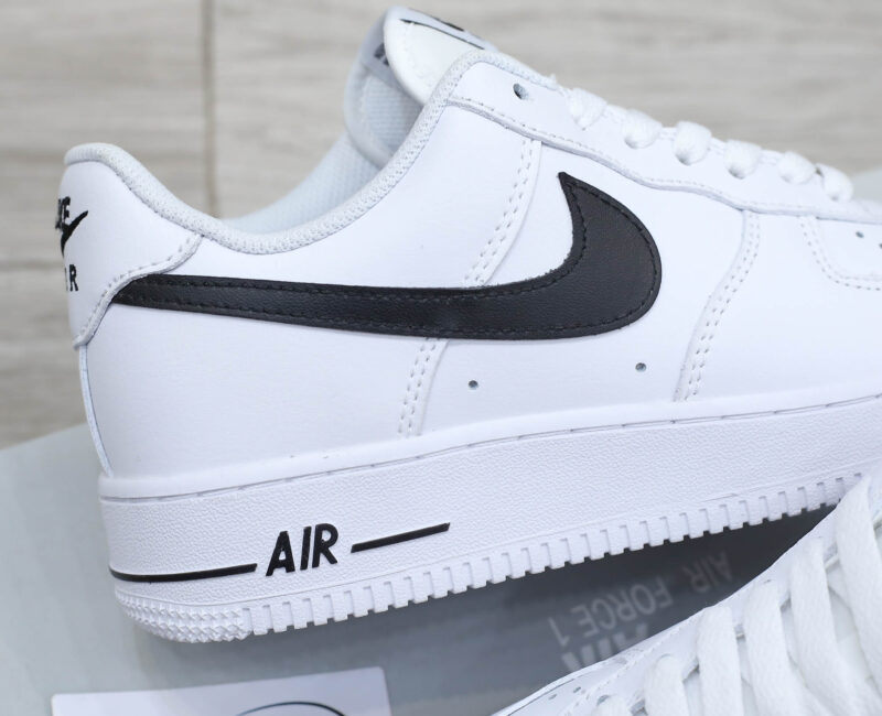 Giày Nike Air Force 1 ’07 AN20 White Black Swoosh Like Auth