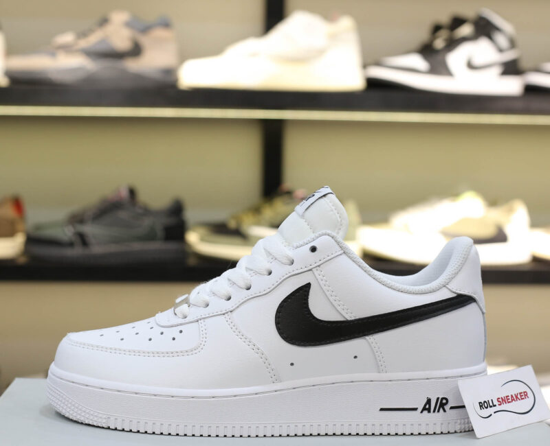 Giày Nike Air Force 1 ’07 AN20 White Black Swoosh Like Auth