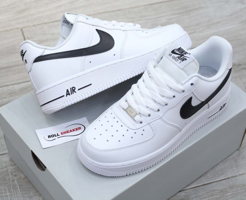 Giày Nike Air Force 1 ’07 AN20 White Black Swoosh Like Auth