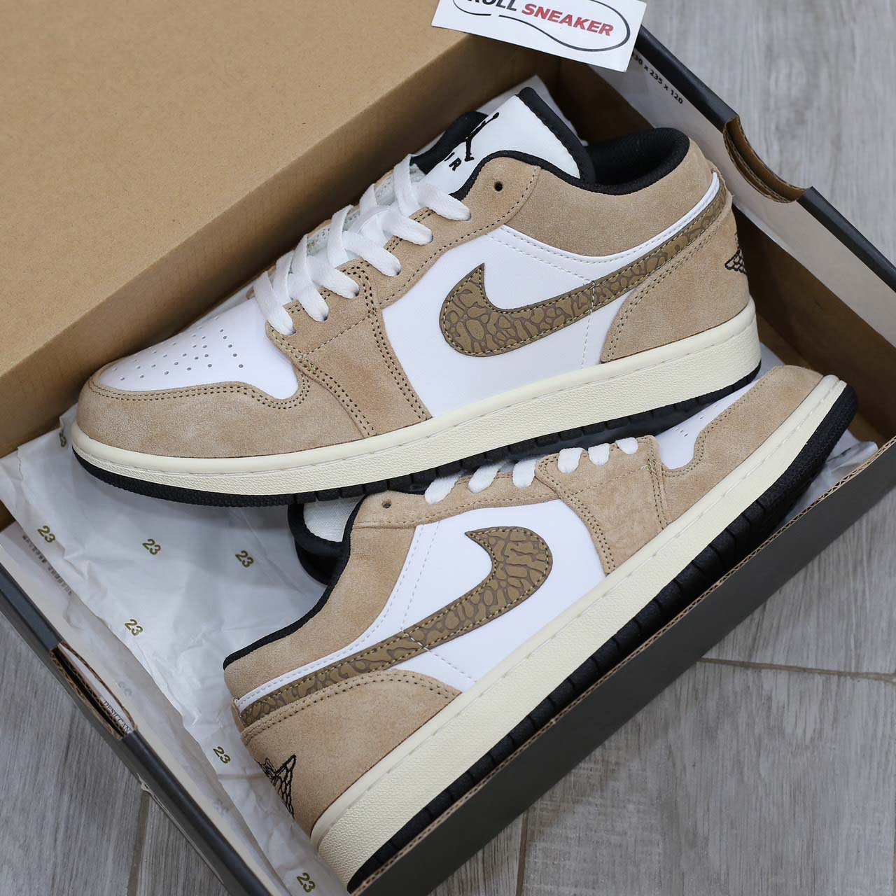 Air Jordan 1 Low ‘Brown Elephant’