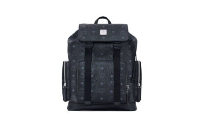 Balo MCM Brandenburg Backpack Visetos Black