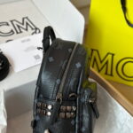 Balo MCM Stark Side Studs in Visetos Black Mini