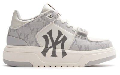 Giày MLB Chunky Liner Mid Denim New York Yankees Gray Like Auth