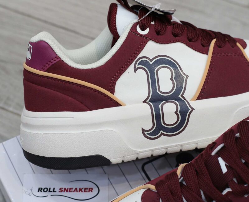 Giày MLB Korea Chunky Liner Basic SD Boston Red Sox Wine Like Auth