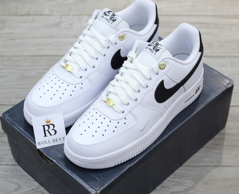 Giày Nike Air Force 1 07 LV8 40th Anniversary – White Black Best Quality