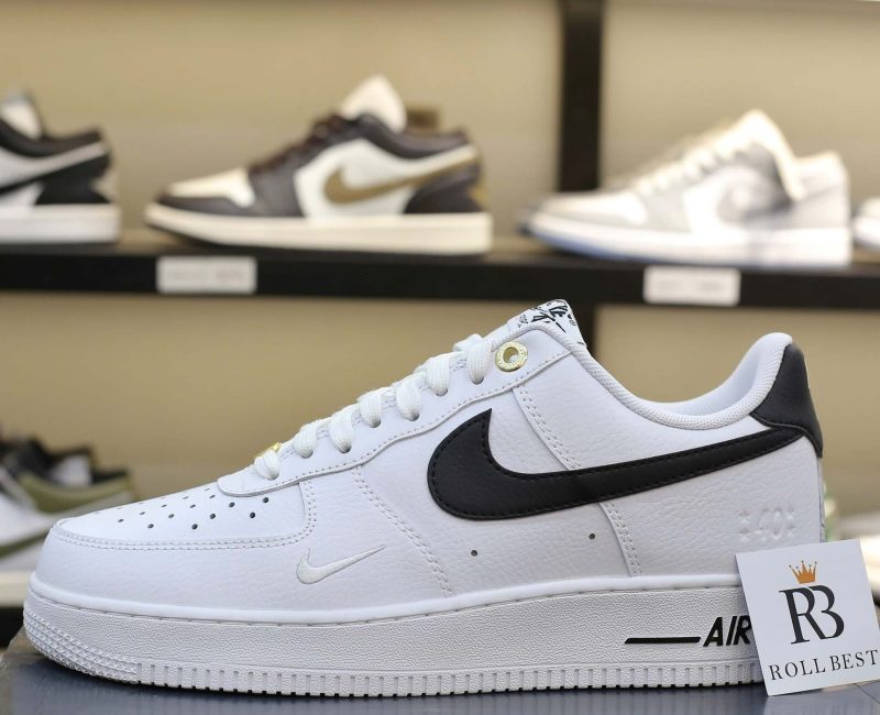 Giày Nike Air Force 1 07 LV8 40th Anniversary – White Black Best Quality