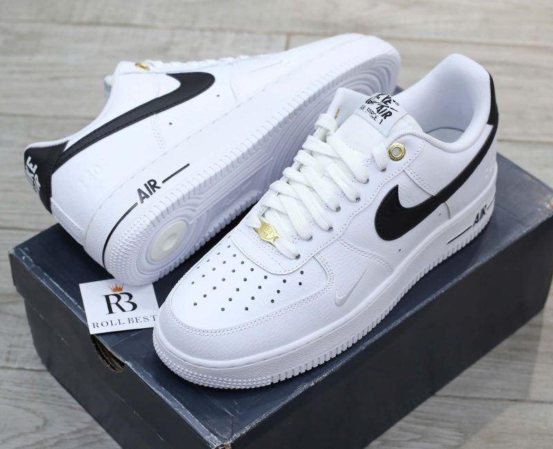 Giày Nike Air Force 1 07 LV8 40th Anniversary – White Black Best Quality