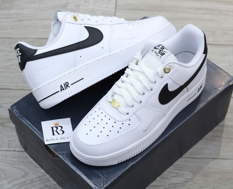 Giày Nike Air Force 1 07 LV8 40th Anniversary – White Black Best Quality