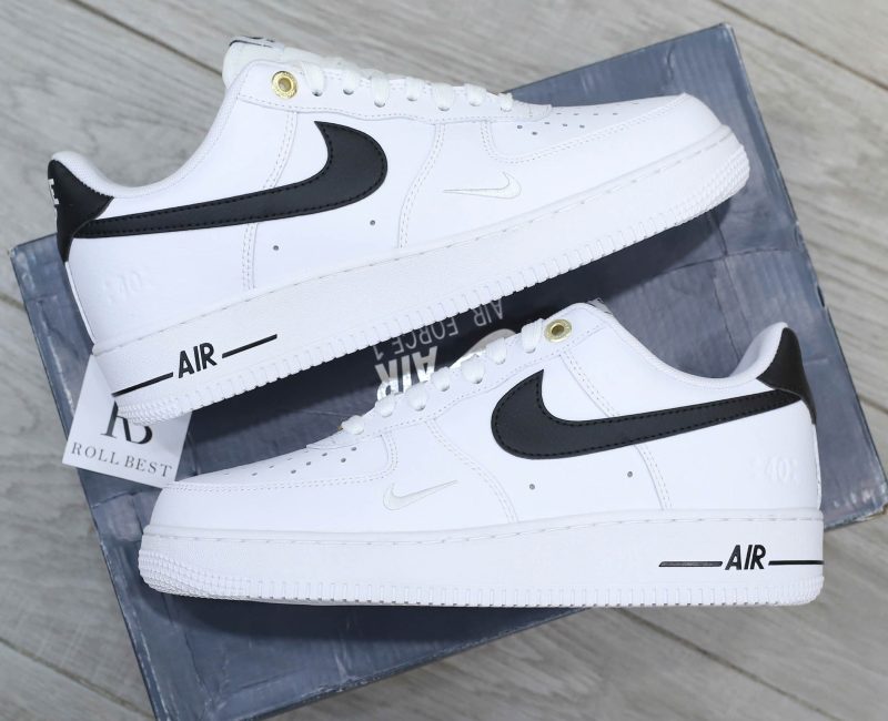 Giày Nike Air Force 1 07 LV8 40th Anniversary – White Black Best Quality