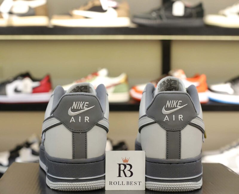 Giày Nike Air Force 1 Double White Grey Shadow Best Quality