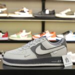 Giày Nike Air Force 1 Double White Grey Shadow Best Quality