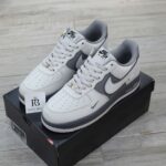 Giày Nike Air Force 1 Double White Grey Shadow Best Quality