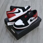 Giày Nike Air Jordan 1 Low Black Toe Best Quality