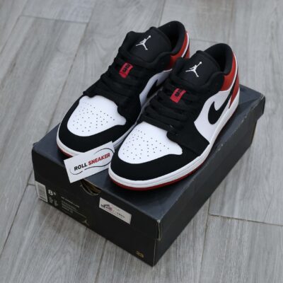 Giày Nike Air Jordan 1 Low Black Toe Best Quality