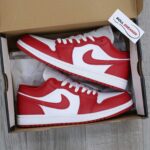 Giày Nike Air Jordan 1 Low Gym Red White Best Quality