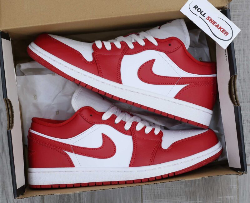 Giày Nike Air Jordan 1 Low Gym Red White Best Quality