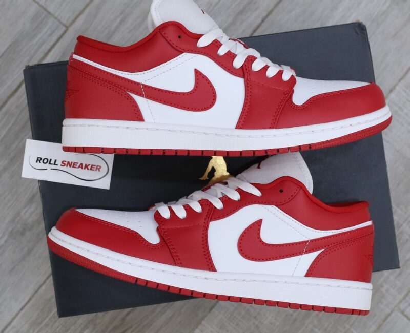 Giày Nike Air Jordan 1 Low Gym Red White Best Quality