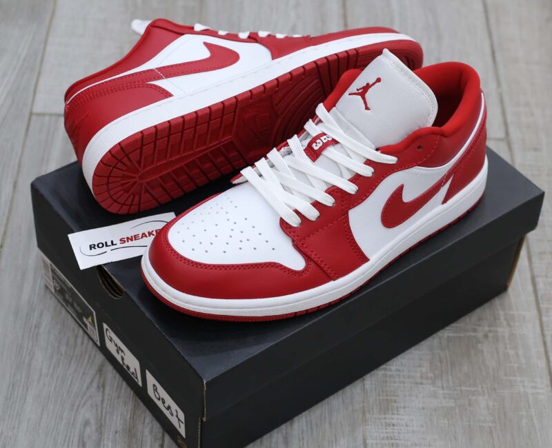 Giày Nike Air Jordan 1 Low Gym Red White Best Quality