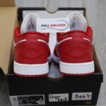 Giày Nike Air Jordan 1 Low Gym Red White Best Quality