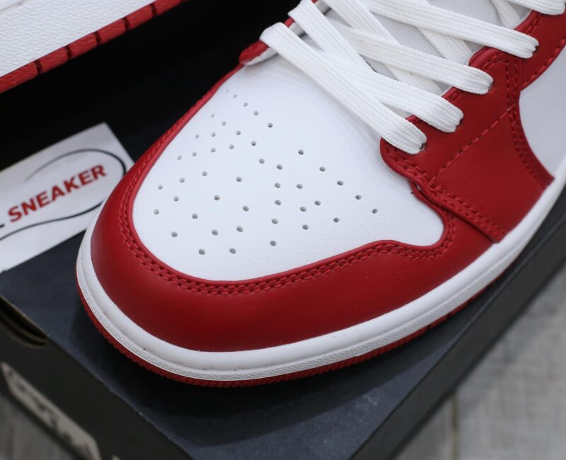 Giày Nike Air Jordan 1 Low Gym Red White Best Quality