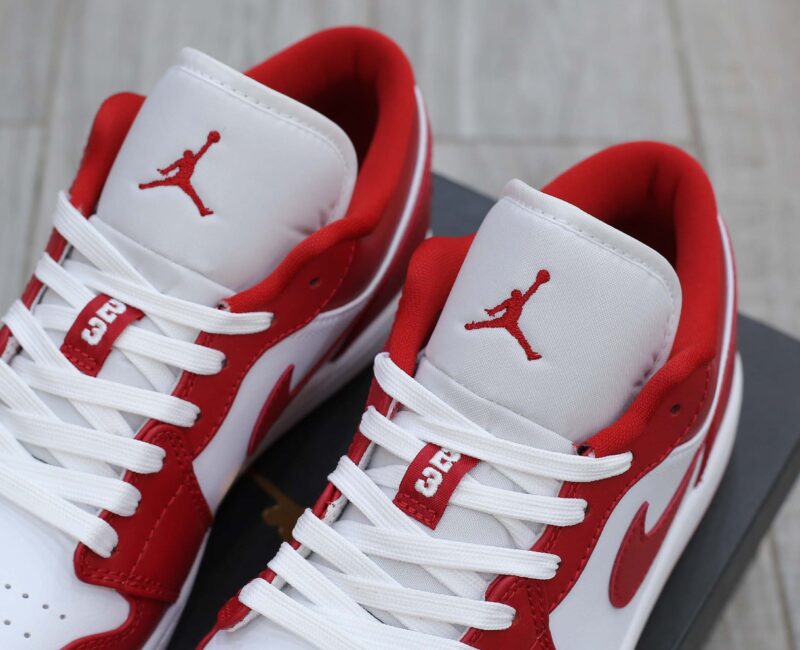 Giày Nike Air Jordan 1 Low Gym Red White Best Quality