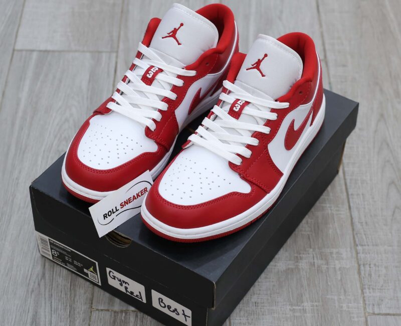 Giày Nike Air Jordan 1 Low Gym Red White Best Quality