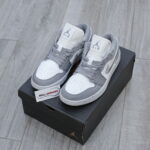 Giày Nike Air Jordan 1 Low Light ‘Steel Grey’ Like Auth