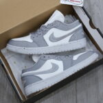 Giày Nike Air Jordan 1 Low Light ‘Steel Grey’ Like Auth
