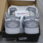 Giày Nike Air Jordan 1 Low Light ‘Steel Grey’ Like Auth