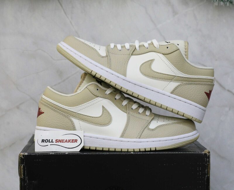 Giày Nike Air Jordan 1 Low SE ‘Heavy Tan Leather’ Best Quality